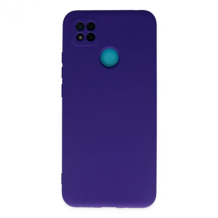 Xiaomi Redmi 9c Kılıf Nano İçi Kadife Silikon - Mor