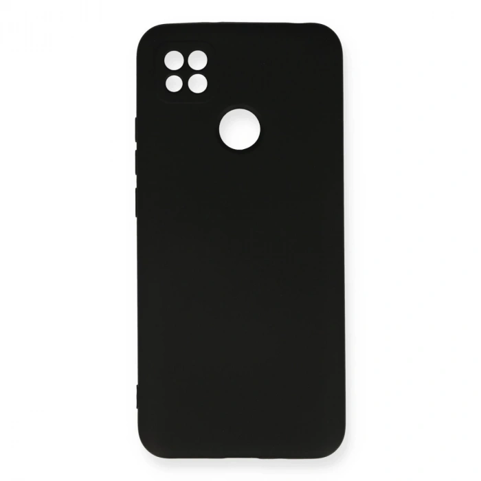 Xiaomi Redmi 9c Kılıf Nano İçi Kadife Silikon - Siyah