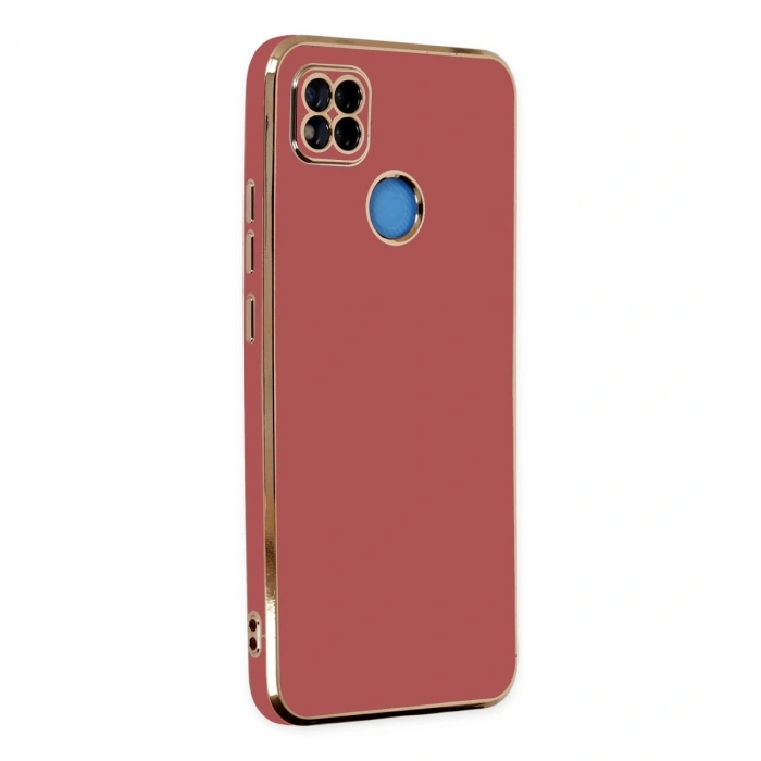 Xiaomi Redmi 9c Kılıf Volet Silikon - Kırmızı