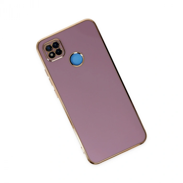 Xiaomi Redmi 9c Kılıf Volet Silikon - Mor