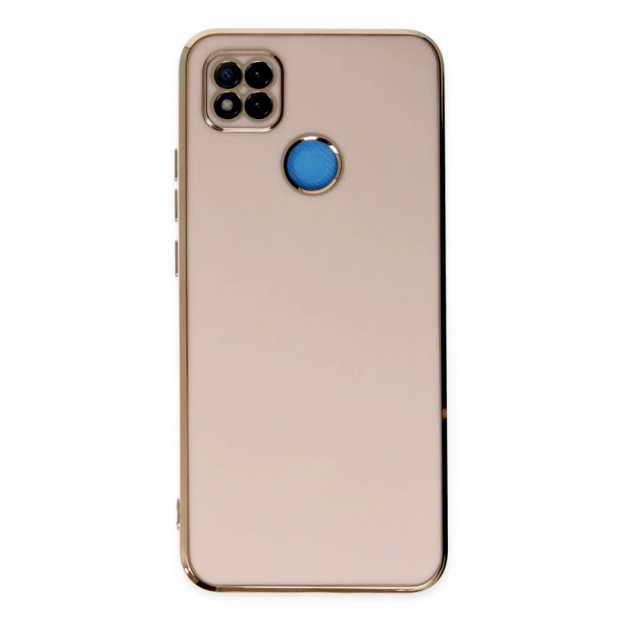 Xiaomi Redmi 9c Kılıf Volet Silikon - Pembe