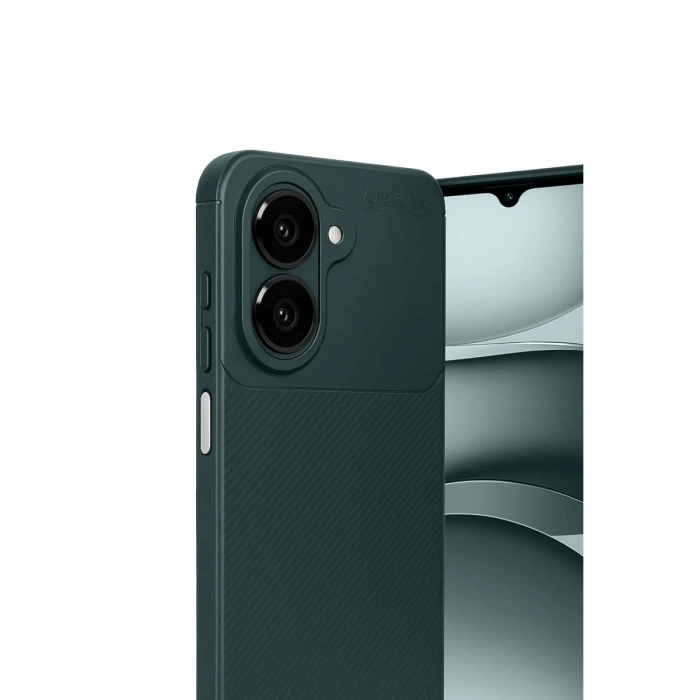 Xiaomi Redmi A5 4g Auto Focus Karbon Kapak - Koyu Yeşil