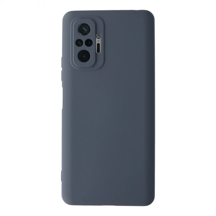 Xiaomi Redmi Note 10 Pro Kılıf Nano İçi Kadife Silikon - Gri
