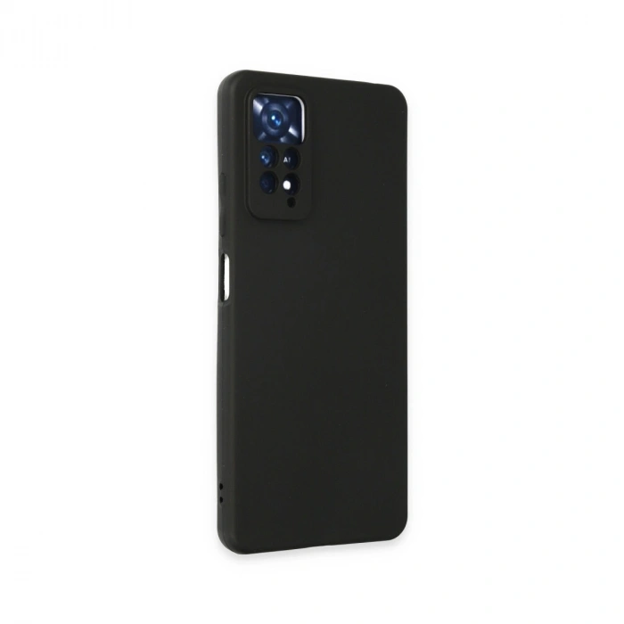 Xiaomi Redmi Note 11 Kılıf First Silikon - Siyah