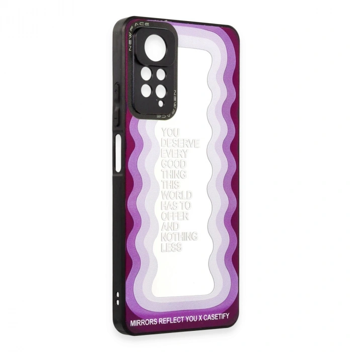 Xiaomi Redmi Note 11 Pro Kılıf Mirror Desenli Kapak - Mirror - 5