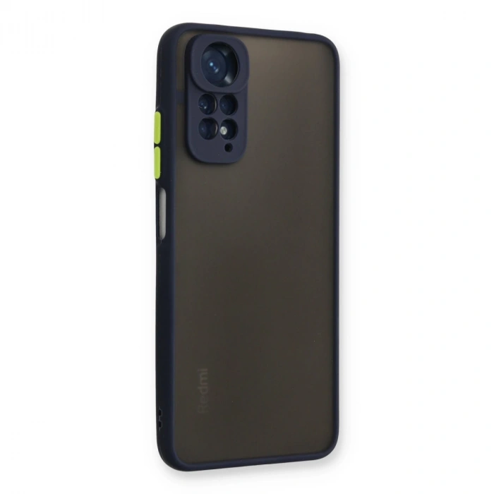 Xiaomi Redmi Note 11 Pro Kılıf Montreal Silikon Kapak - Lacivert