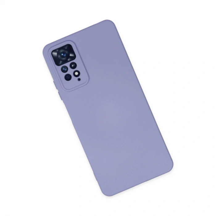 Xiaomi Redmi Note 11 Pro Kılıf Nano İçi Kadife Silikon - Lila