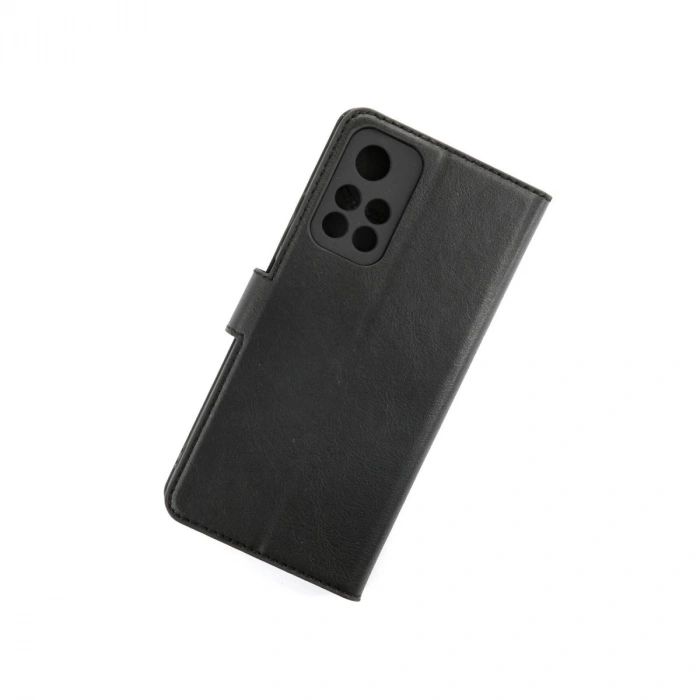 Xiaomi Redmi Note 11t Kılıf Trend S Plus Kapaklı Kılıf - Siyah