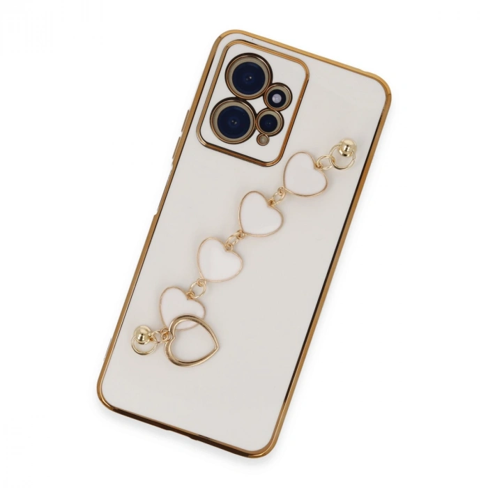 Xiaomi Redmi Note 12 4g Kılıf Esila Silikon - Beyaz