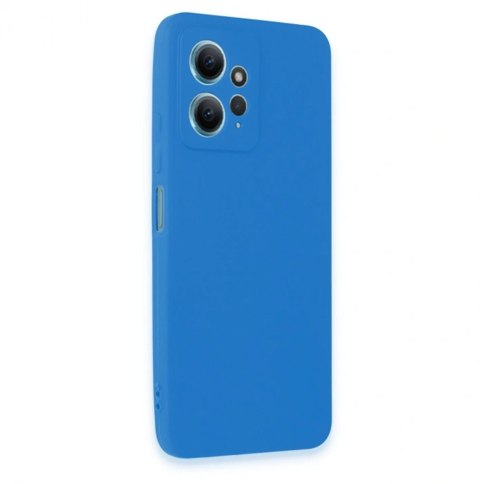 Xiaomi Redmi Note 12 4g Kılıf First Silikon - Mavi