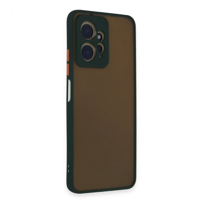 Xiaomi Redmi Note 12 4g Kılıf Montreal Silikon Kapak - Yeşil
