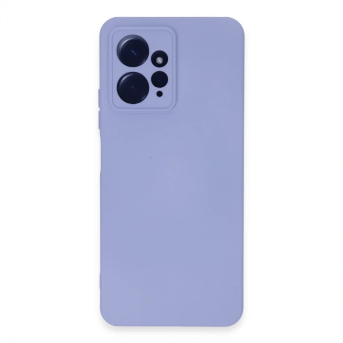 Xiaomi Redmi Note 12 4g Kılıf Nano İçi Kadife Silikon - Lila