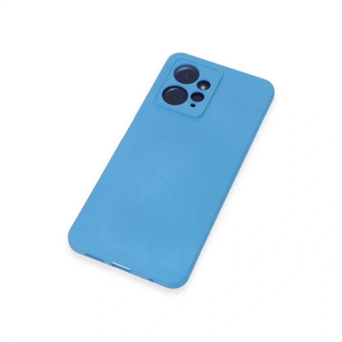 Xiaomi Redmi Note 12 4g Kılıf Nano İçi Kadife Silikon - Mavi