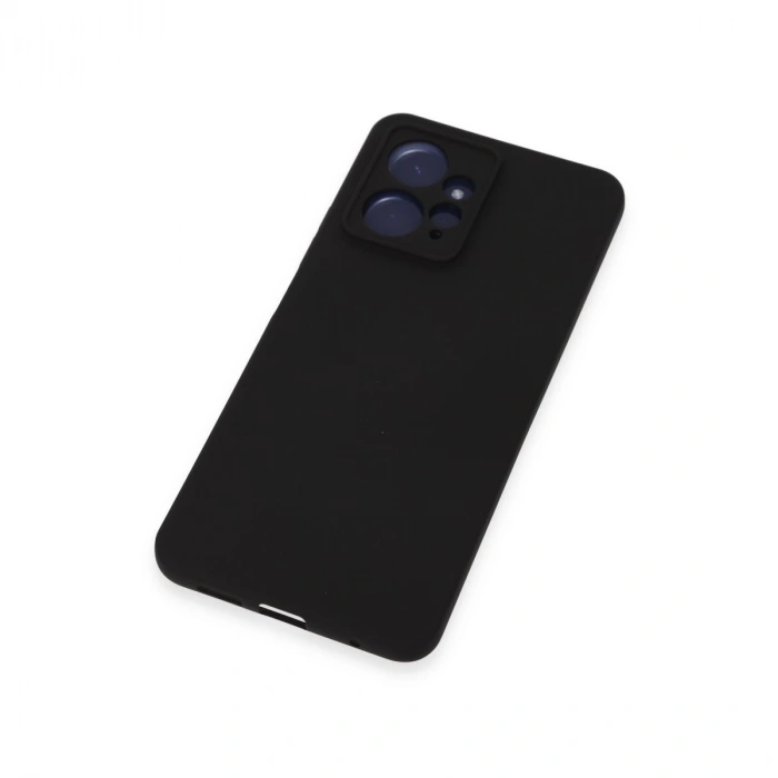 Xiaomi Redmi Note 12 4g Kılıf Nano İçi Kadife Silikon - Siyah