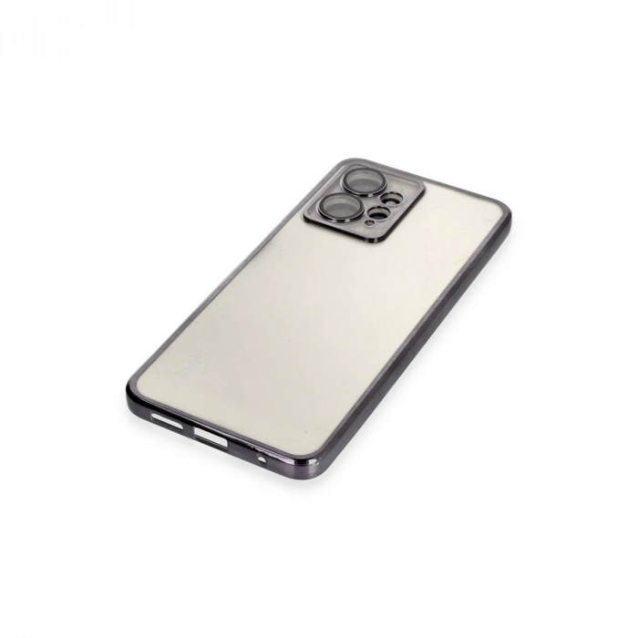 Xiaomi Redmi Note 12 4g Kılıf Razer Lensli Silikon - Siyah