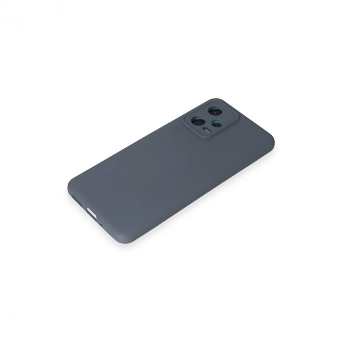 Xiaomi Redmi Note 12 5g Kılıf Nano İçi Kadife Silikon - Gri