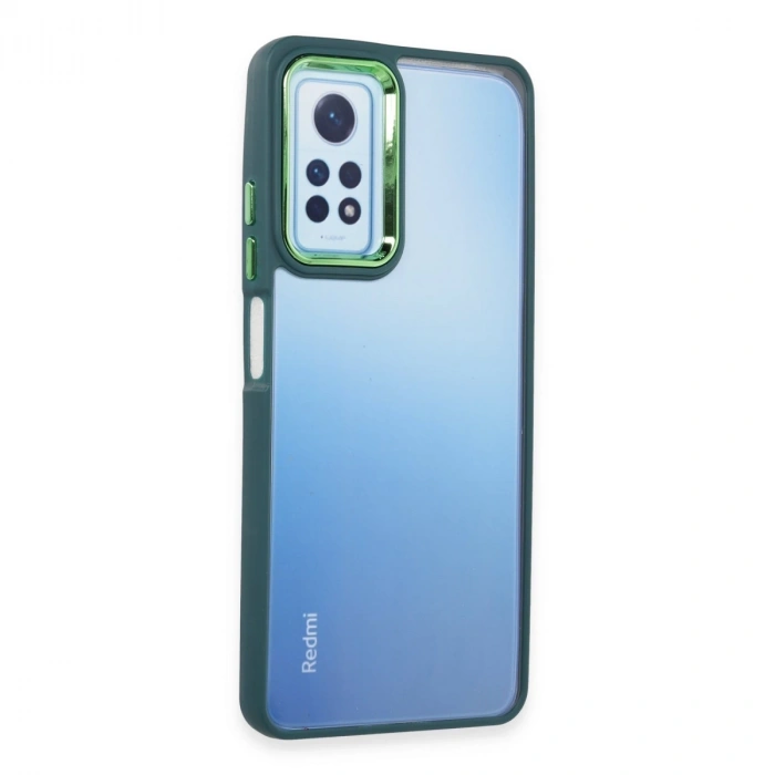 Xiaomi Redmi Note 12 Pro 4g Kılıf Dora Kapak - Haki Yeşil