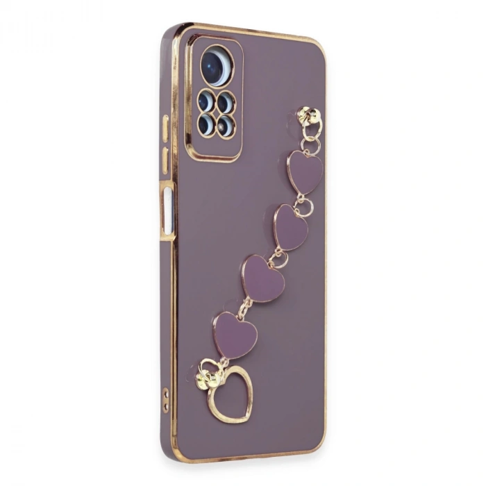 Xiaomi Redmi Note 12 Pro 4g Kılıf Esila Silikon - Mor