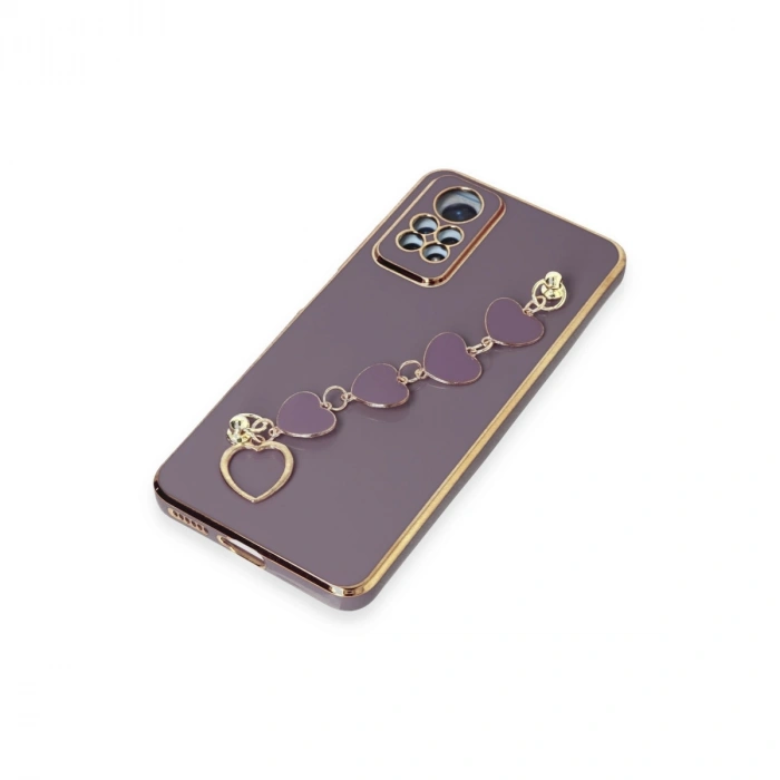 Xiaomi Redmi Note 12 Pro 4g Kılıf Esila Silikon - Mor