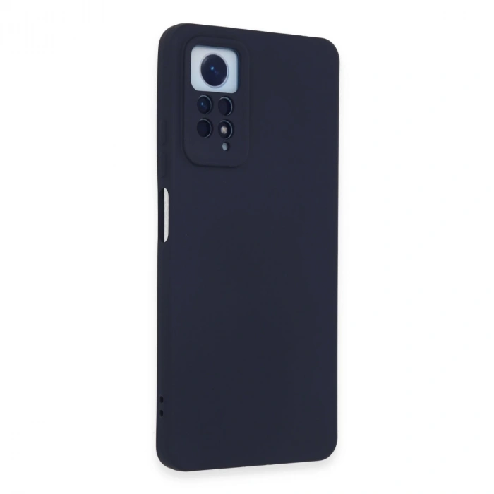 Xiaomi Redmi Note 12 Pro 4g Kılıf Nano İçi Kadife Silikon - Lacivert