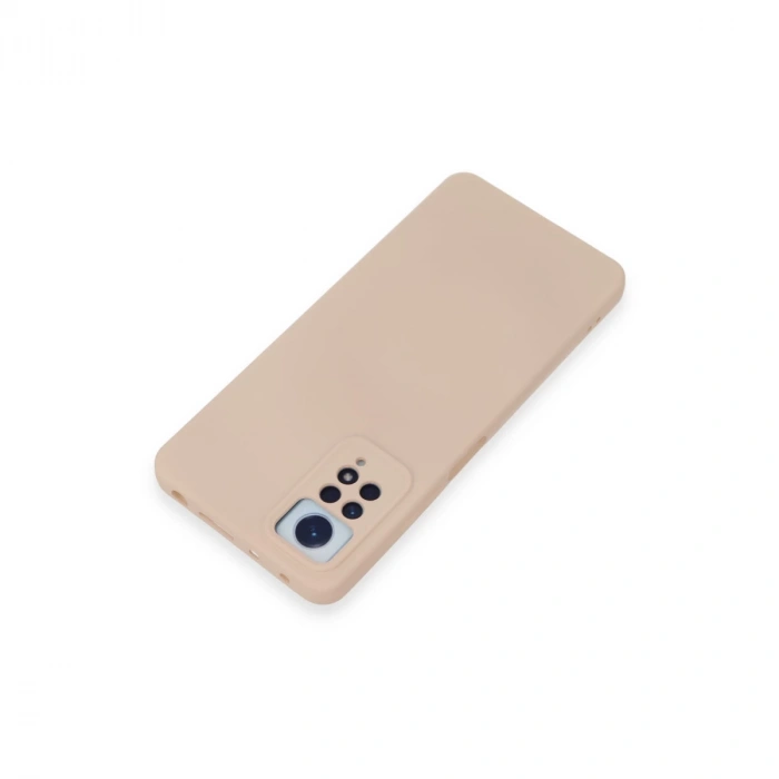 Xiaomi Redmi Note 12 Pro 4g Kılıf Nano İçi Kadife Silikon - Pudra