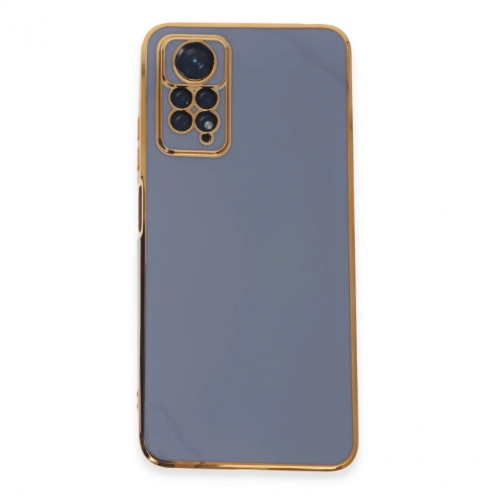 Xiaomi Redmi Note 12 Pro 4g Kılıf Volet Silikon - Mavi