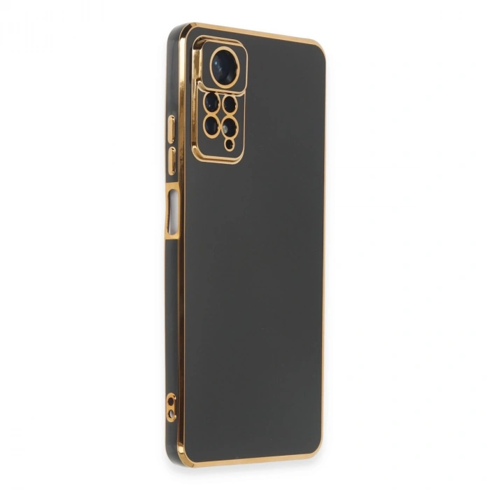 Xiaomi Redmi Note 12 Pro 4g Kılıf Volet Silikon - Siyah