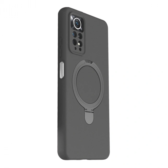 Xiaomi Redmi Note 12 Pro 4g Regal Magsafe Standlı Kapak - Titan Gri