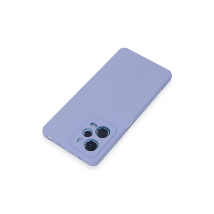 Xiaomi Redmi Note 12 Pro 5g Kılıf Nano İçi Kadife Silikon - Lila