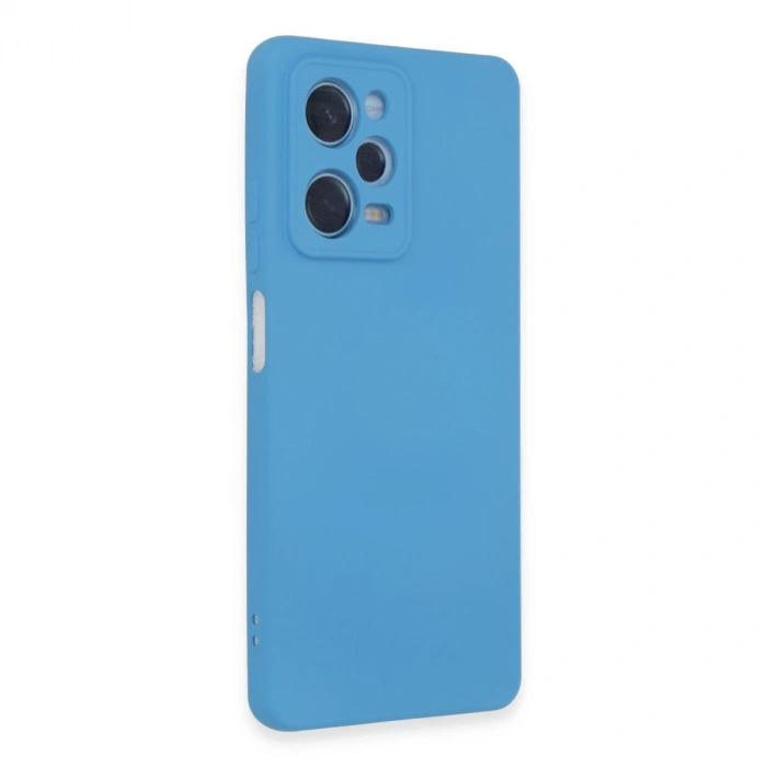 Xiaomi Redmi Note 12 Pro 5g Kılıf Nano İçi Kadife Silikon - Mavi
