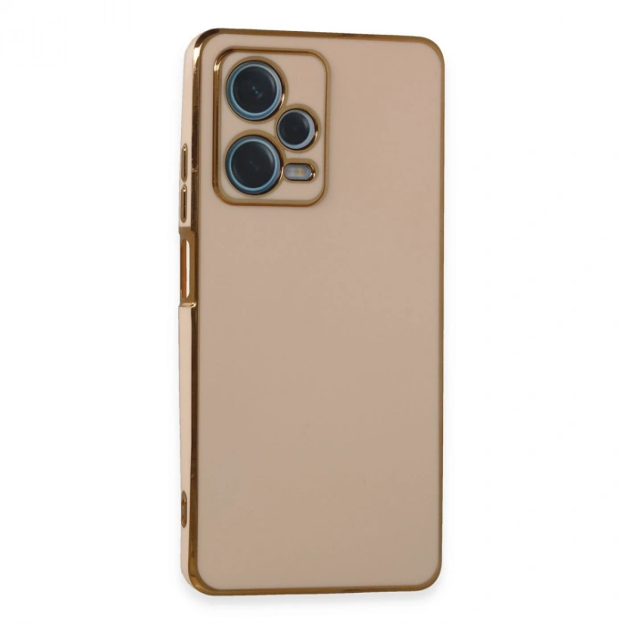 Xiaomi Redmi Note 12 Pro Plus Kılıf Volet Silikon - Pembe