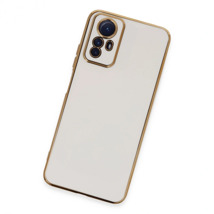Xiaomi Redmi Note 12s Kılıf Volet Silikon - Beyaz