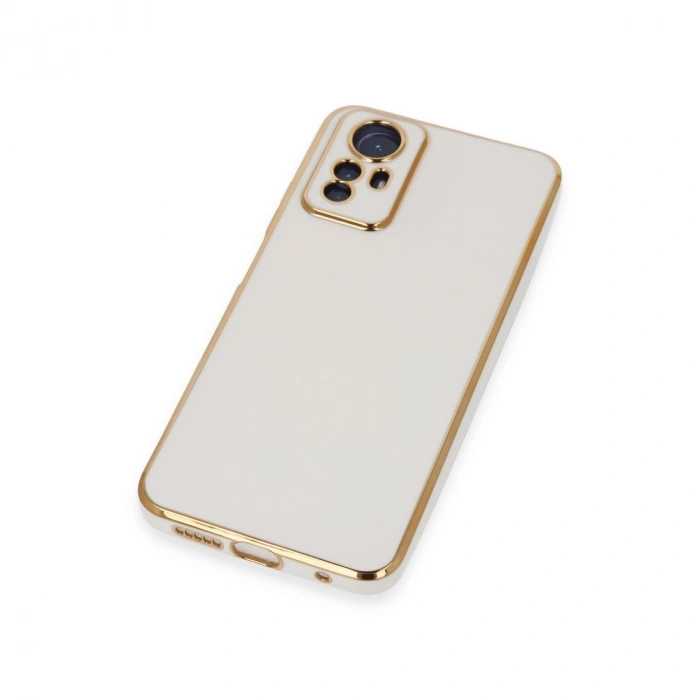 Xiaomi Redmi Note 12s Kılıf Volet Silikon - Beyaz