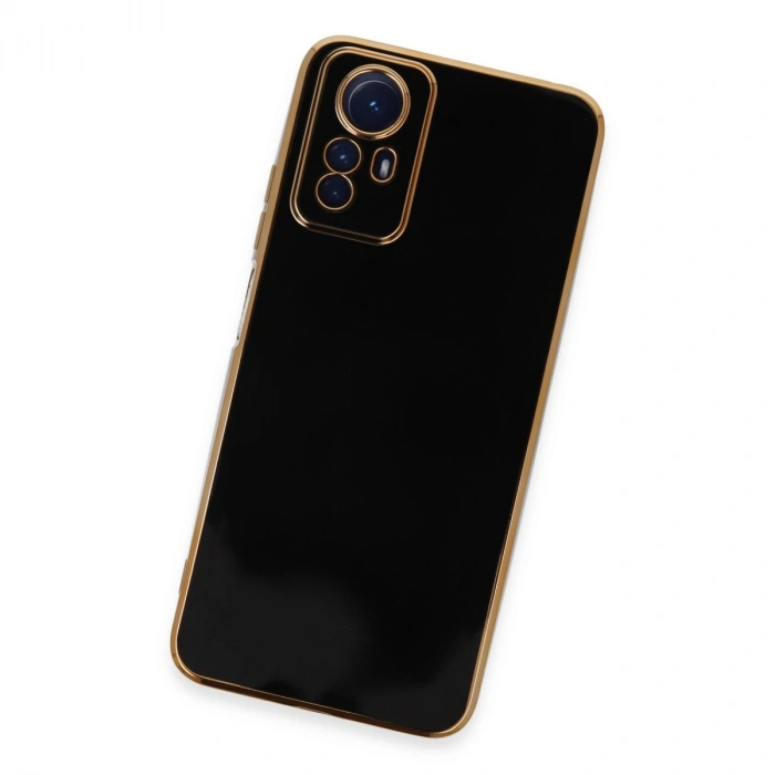 Xiaomi Redmi Note 12s Kılıf Volet Silikon - Siyah