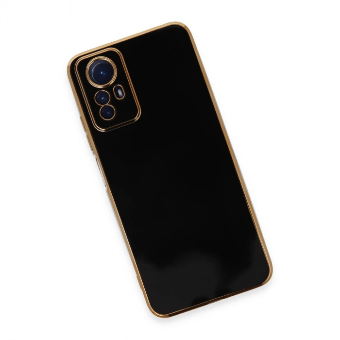 Xiaomi Redmi Note 12s Kılıf Volet Silikon - Siyah