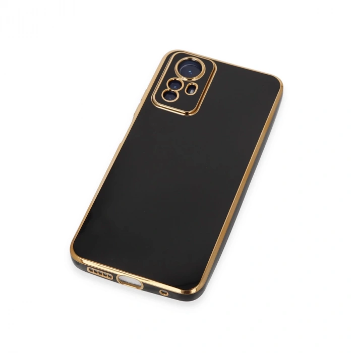 Xiaomi Redmi Note 12s Kılıf Volet Silikon - Siyah