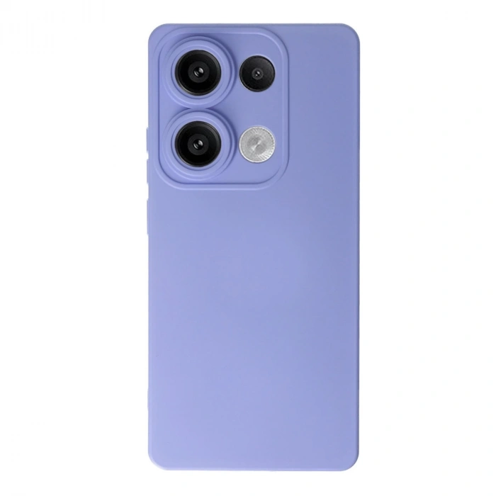 Xiaomi Redmi Note 13 4g Kılıf Nano İçi Kadife Silikon - Lila