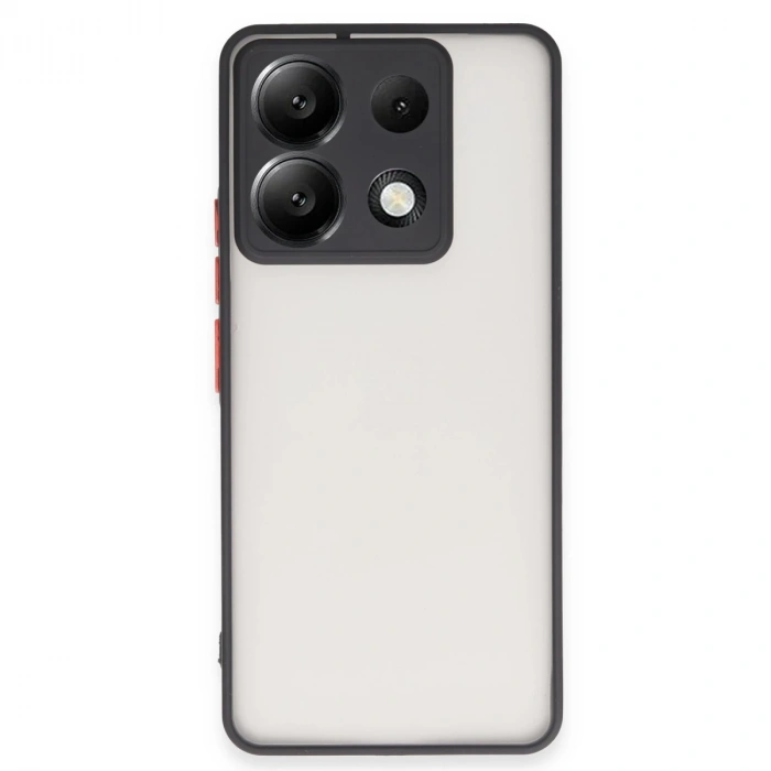 Xiaomi Redmi Note 13 5g Kılıf Montreal Silikon Kapak - Siyah