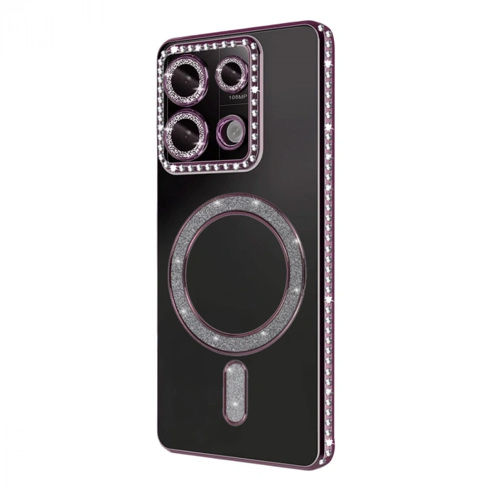 Xiaomi Redmi Note 13 Pro 4g Joke Simli Magneticsafe Kılıf - Pembe