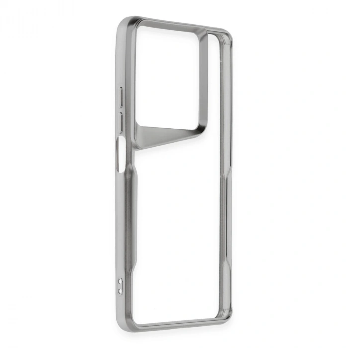 Xiaomi Redmi Note 13 Pro 4g Kılıf Boyi Silikon Kapak - Gümüş