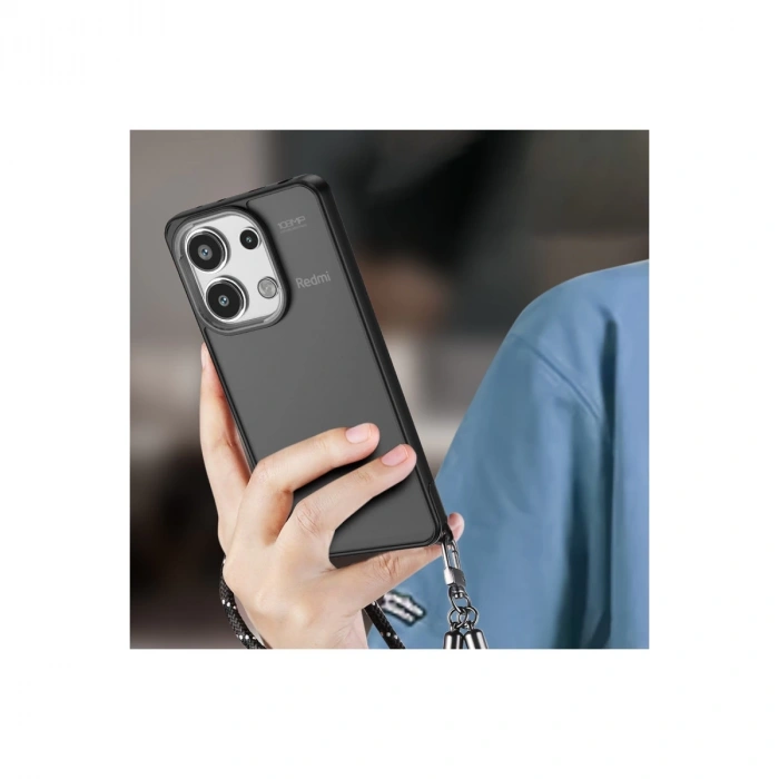 Xiaomi Redmi Note 13 Pro 4g Kılıf Elegant Kapak - Titan Gri