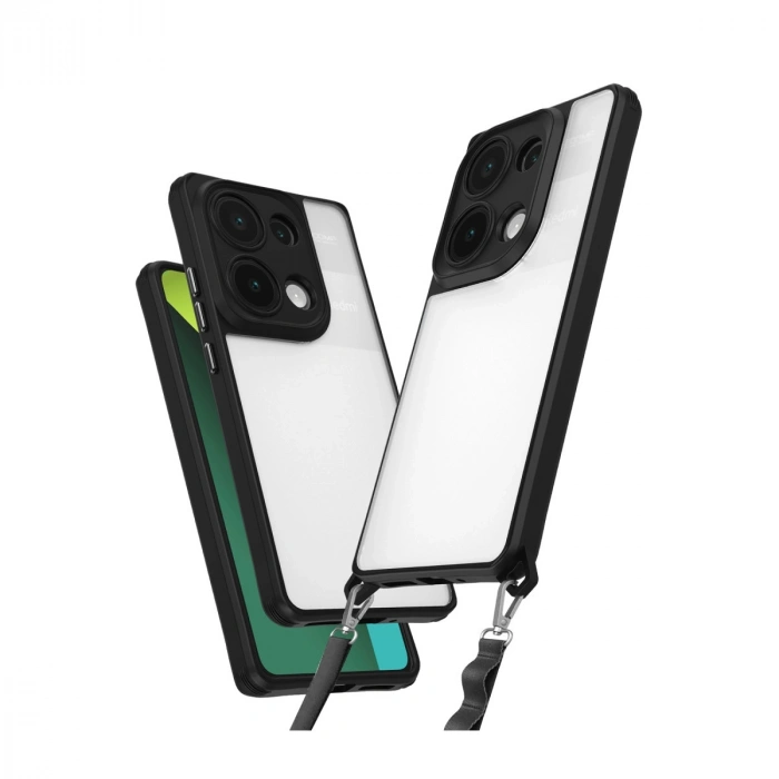 Xiaomi Redmi Note 13 Pro 4g Kılıf Penta Silikon Kılıf - Siyah