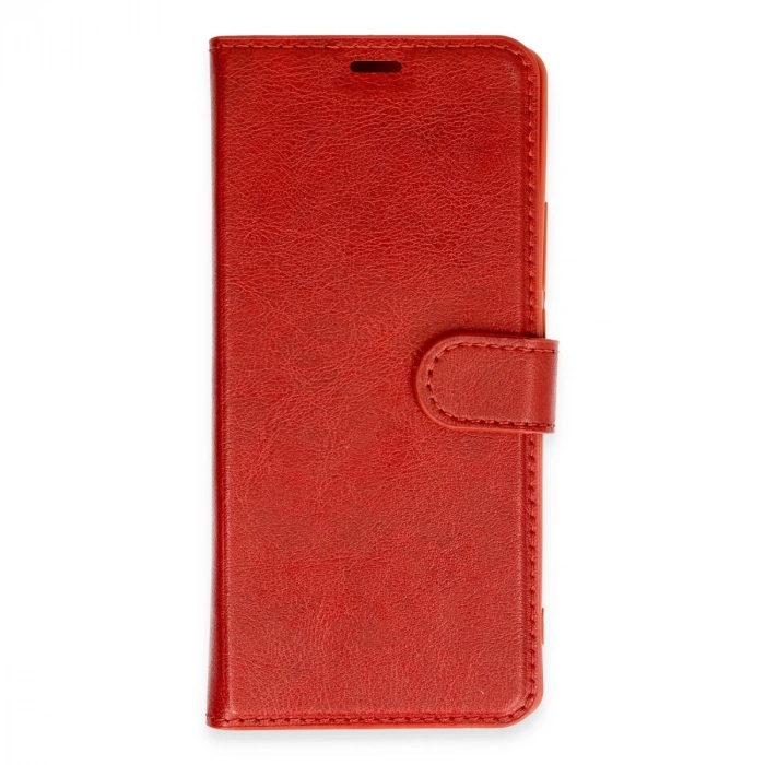 Xiaomi Redmi Note 13 Pro 4g Kılıf Trend S Plus Kapaklı Kılıf - Kırmızı