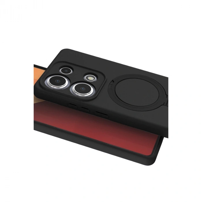 Xiaomi Redmi Note 13 Pro 4g Regal Magsafe Standlı Kapak - Siyah