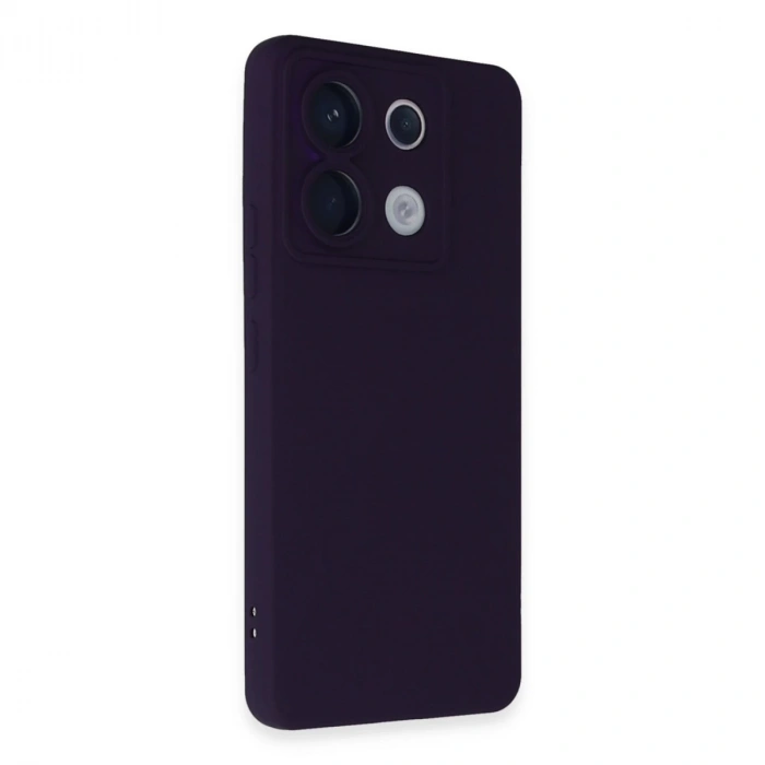 Xiaomi Redmi Note 13 Pro 5g Kılıf Nano İçi Kadife Silikon - Mor