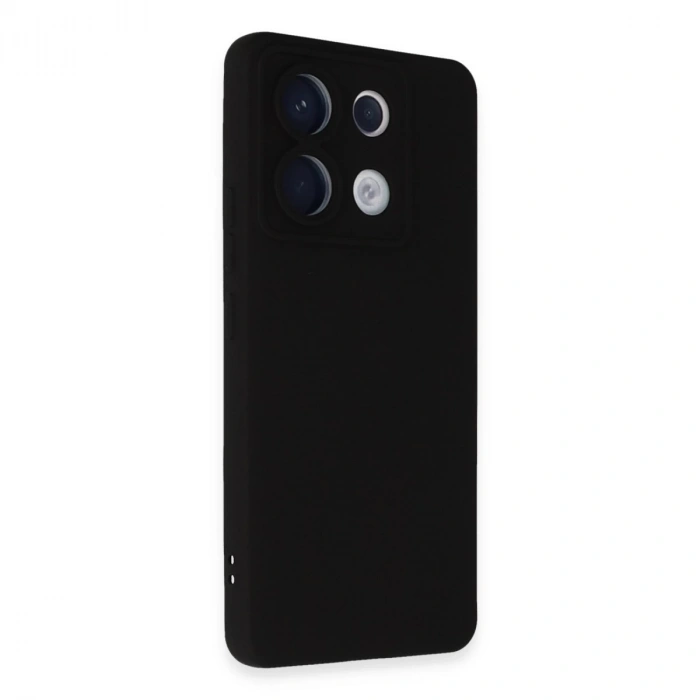 Xiaomi Redmi Note 13 Pro 5g Kılıf Nano İçi Kadife Silikon - Siyah