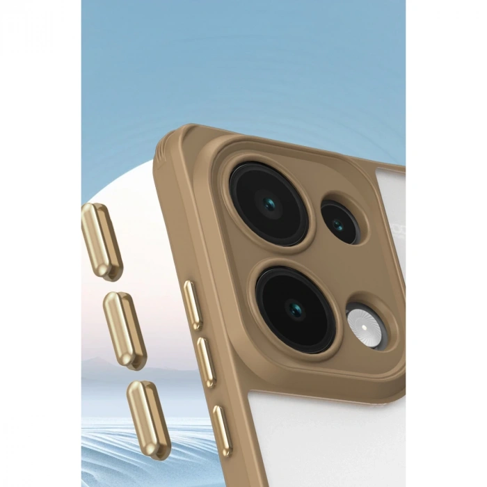 Xiaomi Redmi Note 13 Pro 5g Kılıf Penta Silikon Kılıf - Çöl Titanyum