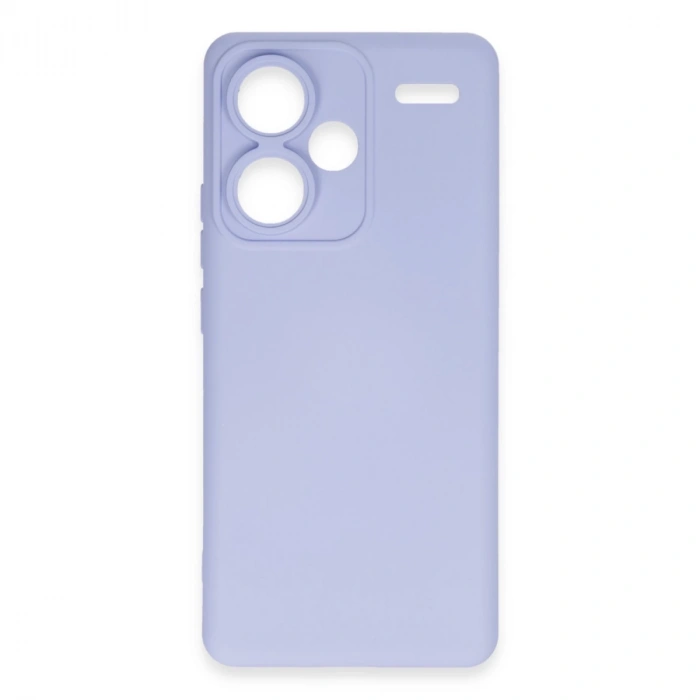 Xiaomi Redmi Note 13 Pro Plus Kılıf Nano İçi Kadife Silikon - Lila