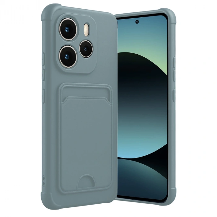 Xiaomi Redmi Note 14 4g Kelvin Kartvizitli Silikon - Açık Yeşil