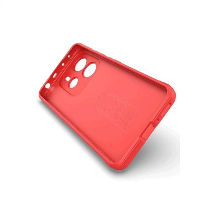 Xiaomi Redmi Note 14 4g Kılıf Optimum Silikon - Kırmızı